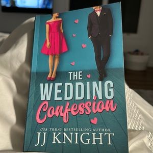 The wedding confession book by JJ Knight. Rom com
